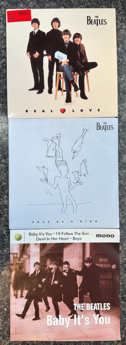 Beatles Real Love / Free As a Bird / Baby Its You 3 7