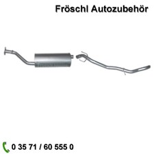 Komplette Auspuffanlage Auspuff für Opel Frontera A 2.0 neu a*