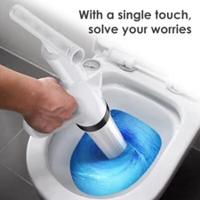 Toilet Plunger - For Clogged Drains, Bathroom Use & Quick Unblocking Tasks