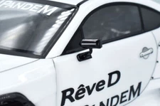 Reve D 1/10 RC Car SIDE VIEW MIRRORS Flex GT (2PCS) -BLACK- #DB-M01-BK