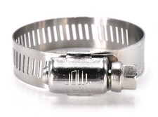 Ten SAE Size 12 1/2" to 1-1/4" All 300 SS Steel Worm Drive Hose Clamps JW012S