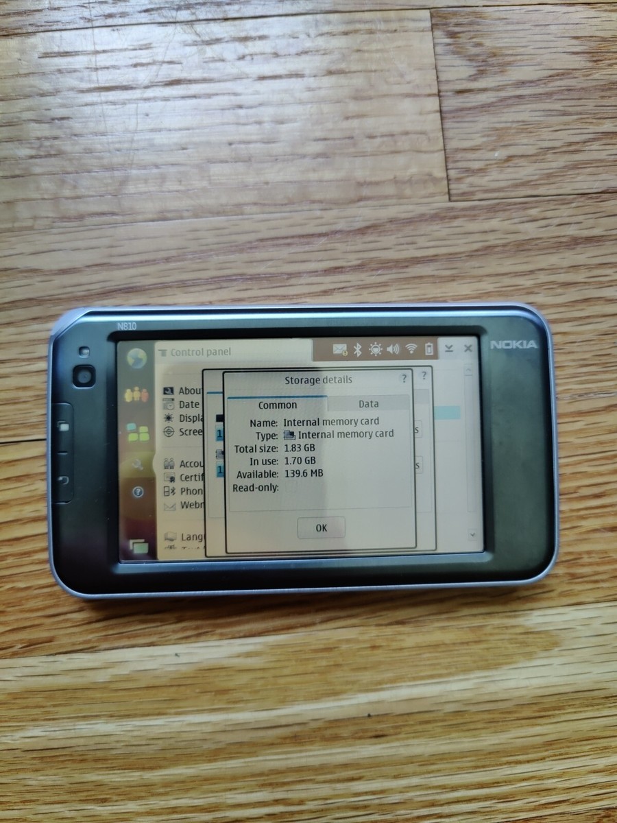 Nokia N Series N810 256MB, Wi-Fi, 4.1in - Black 758478011195| eBay