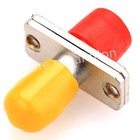 6Pcs FC-ST UPC Fiber Flange Coupler Fiber Optical Adapter Connector FC to ST