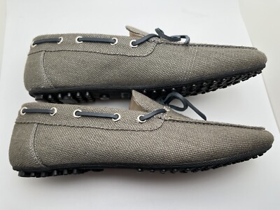 NEW* Alton Lane Custom Made Linen Loafers Moccasins Slip-ons  display picture 3