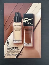 YSL All Hours Luminous Matte Foundation MN4 Shade Sample Pods - NEW,FREE SHIP