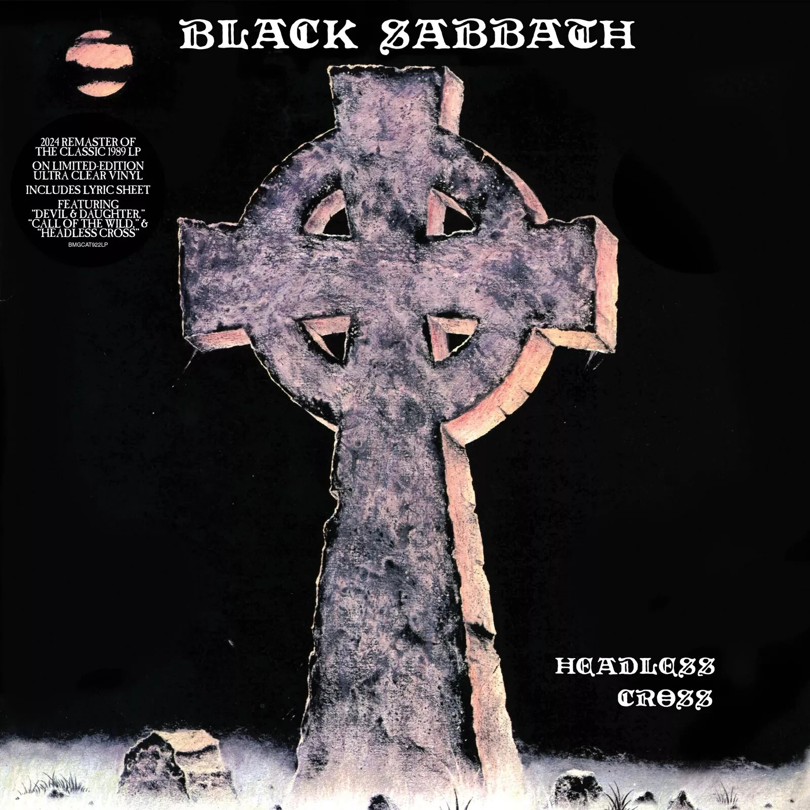 BLACK SABBATH - HEADLESS CROSS – REMASTERED – CLEAR - LP