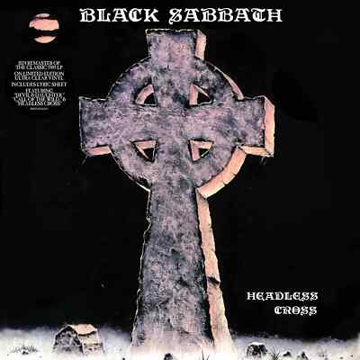 BLACK SABBATH - HEADLESS CROSS - REMASTERED - CLEAR - LP