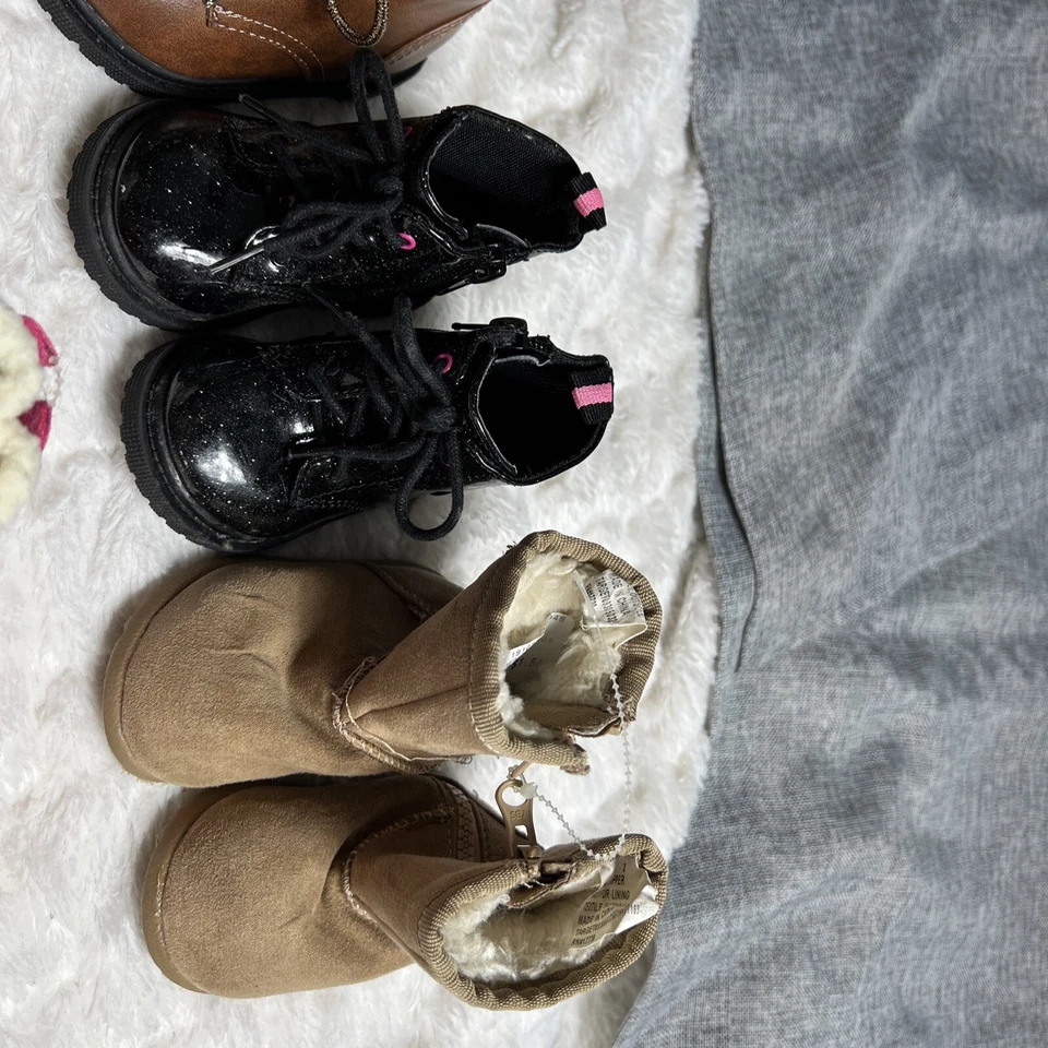 Lote de botas niñas bebés/niños pequeños 6Ct.K Foto 3 de 4