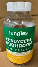 Fungies Cordyceps Mushroom Gummies Mango Pineapple 120 Count EXP 08/2026 Sealed