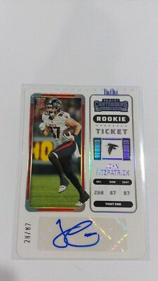 JOHN FITZPATRICK  2022  Panini Contenders AUTOGRAPH #D 28/87 AUTO