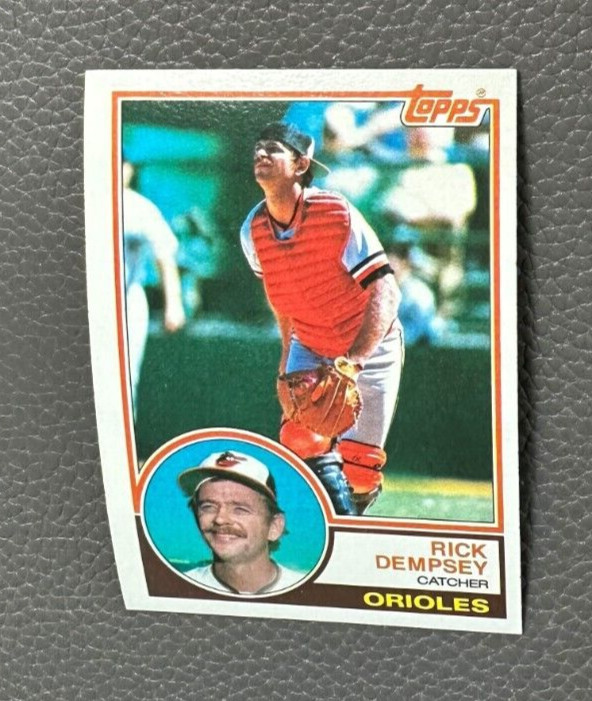 1983 Topps Baseball Card #138 Rick Dempsey - Orioles