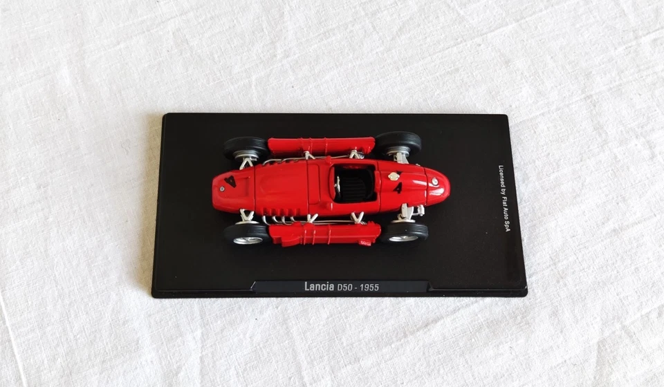 LANCIA D50 1955 1:43 n 4 Alberto Ascari + Fascicolo n 36 Perfetta aperta perfoto - Immagine 4 di 4