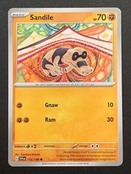 Sandile 115/198 Scarlet & Violet Base Set Common