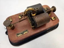 Antique J. H. Bunnel & Co. Telegraph Relay Type 2-3 Model 150 Ohms, NICE