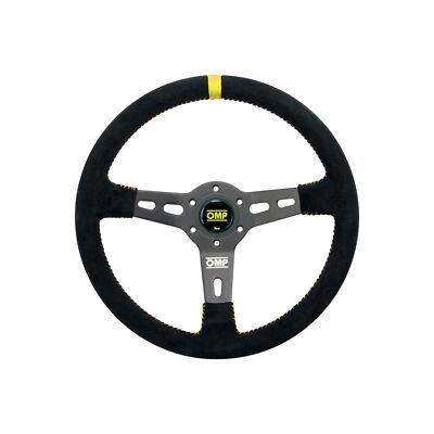 Genuine OMP RS Suede Steering Wheel