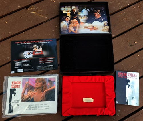 Scarface Deluxe Gift Set Edition - Lobby Cards Money Clip 2003 - MISSING DVDs
