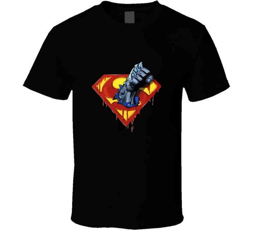Dc Superman Logo Doomsday Fist T-shirt And Apparel T Shirt - Picture 2 of 3