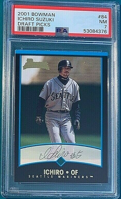 2001 Bowman Draft Picks Baseball #84 Ichiro Suzuki DP Rookie