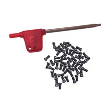 50pcs M2.5 x 6mm Insert Torx Screw for Carbide Inserts Lathe Tool Screwdriver