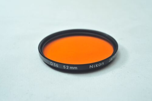 @ SakuraDo Kamera @ Doskonała! @ Nikon O56 pomarańczowy 52mm czarny filtr obiektywu obręczy - Zdjęcie 1 z 5