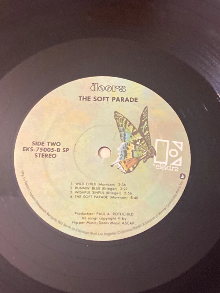 The Doors The Soft Parade 1976 Gatefold Elektra EKS-75005 Stereo VG+/Mint - Image 4 of 4