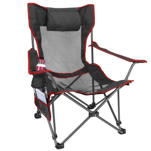 Outdoor Camping Chairs Portable Hammock Folding Heavy Duty Garden Chair With Bag - Picture 29 of 35