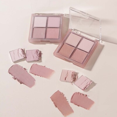 BE AUBE Mix Match Cheek Palette 12.2g 2colors By Inbora Mute