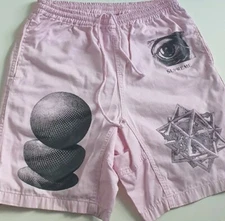 SS17 Supreme x MC Escher dust pink Short size S small shorts Rare