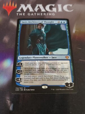 MTG. Jace, Architect of Thought. Commander 2020. 114/322. Nm | eBay MTG. Jace, Architect of Thought. Commander 2020. 114/322. Nm | eBay