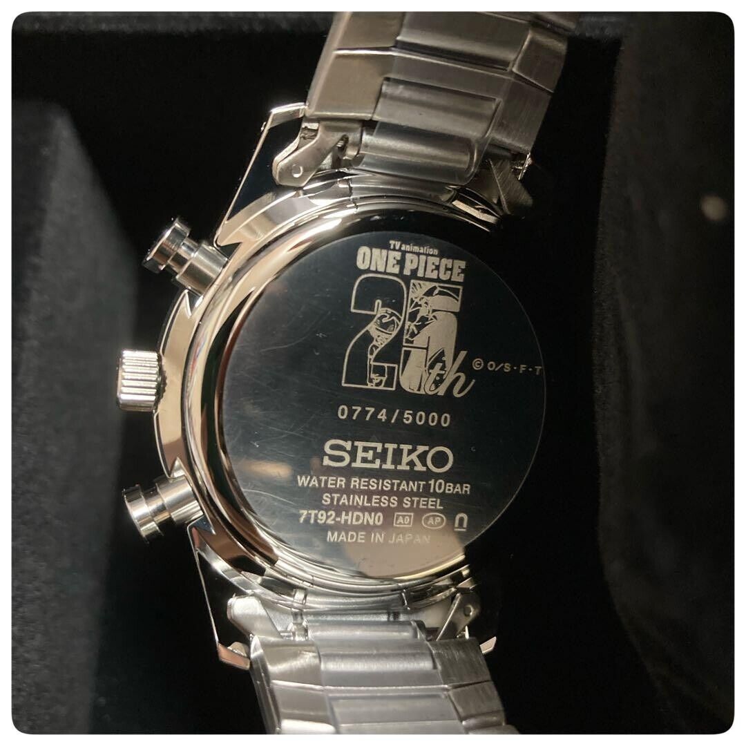 SEIKO × ONE PIECE 25th Anniversary Watch Limited 5000 Japan SEIKO × ONE PIECE 25th Anniversary Watch Limited 5000 Japan
