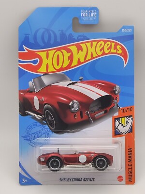 Hot Wheels Mainline 2021 Super Treasure Hunt - Shelby Cobra 427 S/C - STH - #1