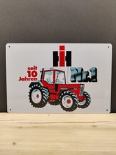 IHC 956 XL Nr. 1 CASE IH Cormick Blechschild Traktor Oldtimer Trecker Schlepper