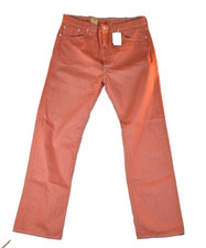 Levi's Men's 501 Denim Original Shrink to Fit Button Fly Jeans Levis 40x34 Peach