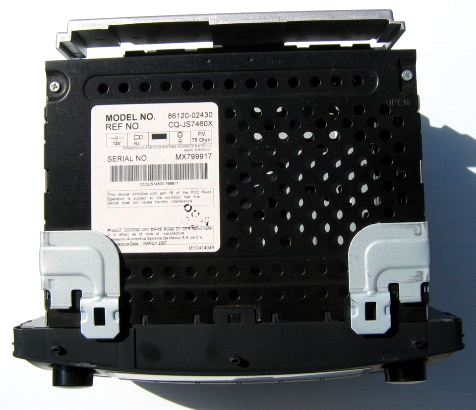 AM FM Radio CD Player for 20052008 Toyota Corolla A51813 8612002430