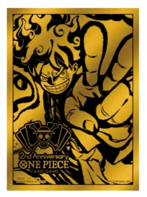 One Piece Card Official Sleeve 70 Sleeves Luffy 2nd ANNIVERSARY SET Japan NEW | eBay One Piece Card Official Sleeve 70 Sleeves Luffy 2nd ANNIVERSARY SET Japan NEW | eBay