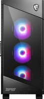 306-7G18R21-809 MSI MPG Velox 100R Midi Tower PC Schwarz ATX Gaming 3x 120 m ~D~