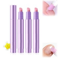3Pcs Cuticle Oil Pusher Pen Set, 2-in-1 Ceramic Cuticle Pushers Pusher & Oil ...