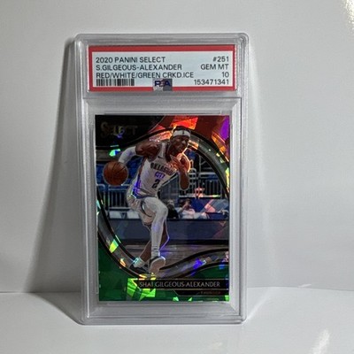 Panini 2020-21 Select Shai Gilgeous-Alexander #251 Courtside PSA 10 RWG