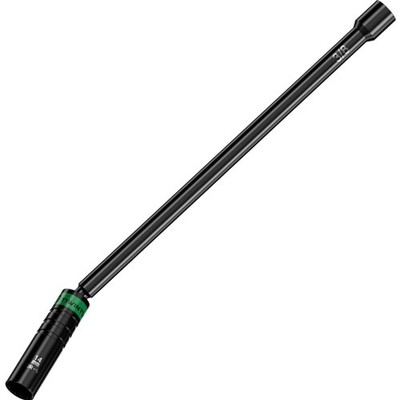 14mm Zündkerzenschlüssel mit 360° Schwenk und Magnet, 33cm für Auto/Motorrad
