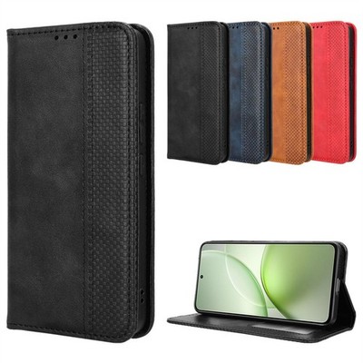 For VIVO Y400 4G/Y400 5G Case Magnetic PU Faux Leather Wallet Stand Flip Cover