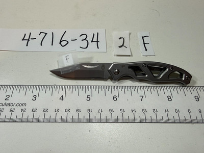 GERBER SILVER MINI 4660823A PARAFRAME $11 OBO UNIQUE VINTAGE