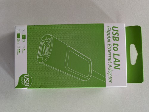 2500Mbps 2.5G USB Ethernet Adapter To 2.5 Gigabit RJ45 LAN Network Adapter Cable - Picture 1 of 3