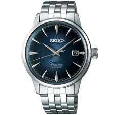 Seiko Presage Cocktail Time Automatic Bracelet Blue Dial Men's Watch SRPB41J1