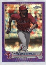 2022 Chrome Logofractor Edition Purple Refractor /250 Nick Castellanos #89 0lm4