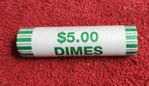 One roll of 50 2026 p uncirculated Emerging Liberty semi quincenetennial dimes