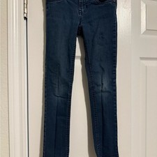 Place Women's Dark Blue Skinny Jeans