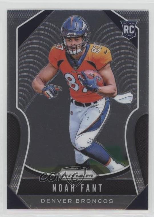 2019 Panini Prizm Rookies Noah Fant #365 kd0