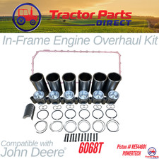 Inframe Engine Overhaul Kit Comp W John Deere® 6068t  Powrtech Piston # Re544601