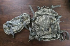 USGI Assault Pack UCP ACU MOLLE II & WAIST PACK BUTT EXC