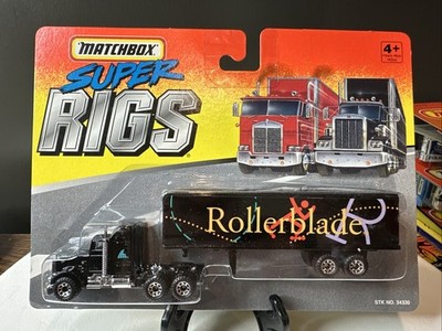 1996 Matchbox Super Rigs Tractor Trailer Truck RollerBlade Diecast MOC Sealed 